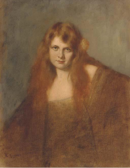 Rene Avigdor - An Auburn Haired Beauty