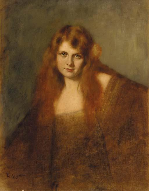 Rene Avigdor - An auburn haired beauty