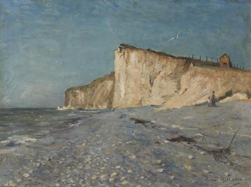 René Billotte - Falaises d\'Etretat