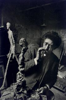 Rene Burri - Alberto Giacometti, Paris, France, 1960