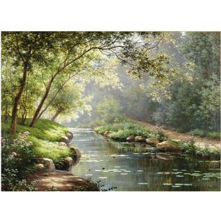 René-Charles-Edmond His - French Summer Calm