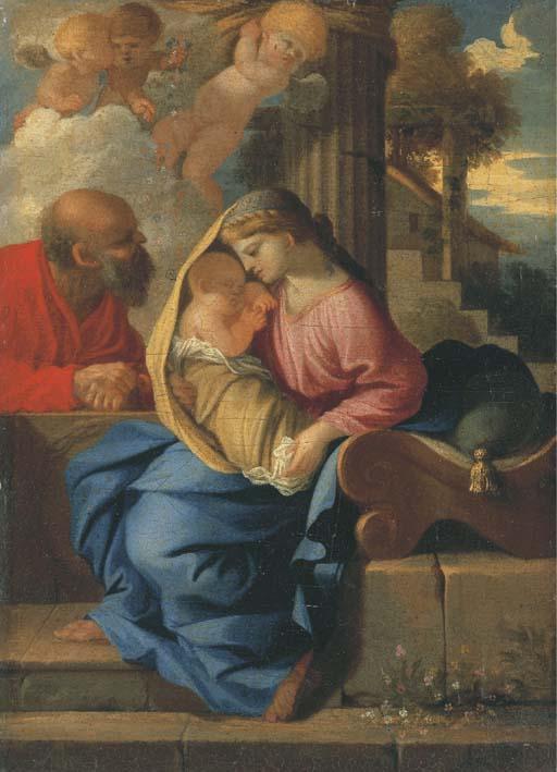 Rene Dudot - Le Repos pendant la Fuite en Egypte