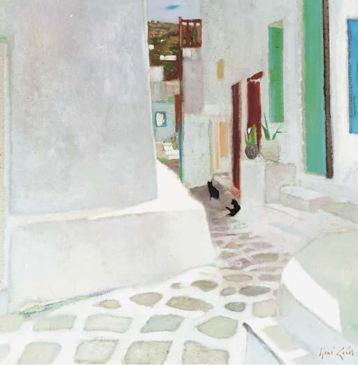 René Genis - La Ruelle aux Chats à Mykonos, Greece