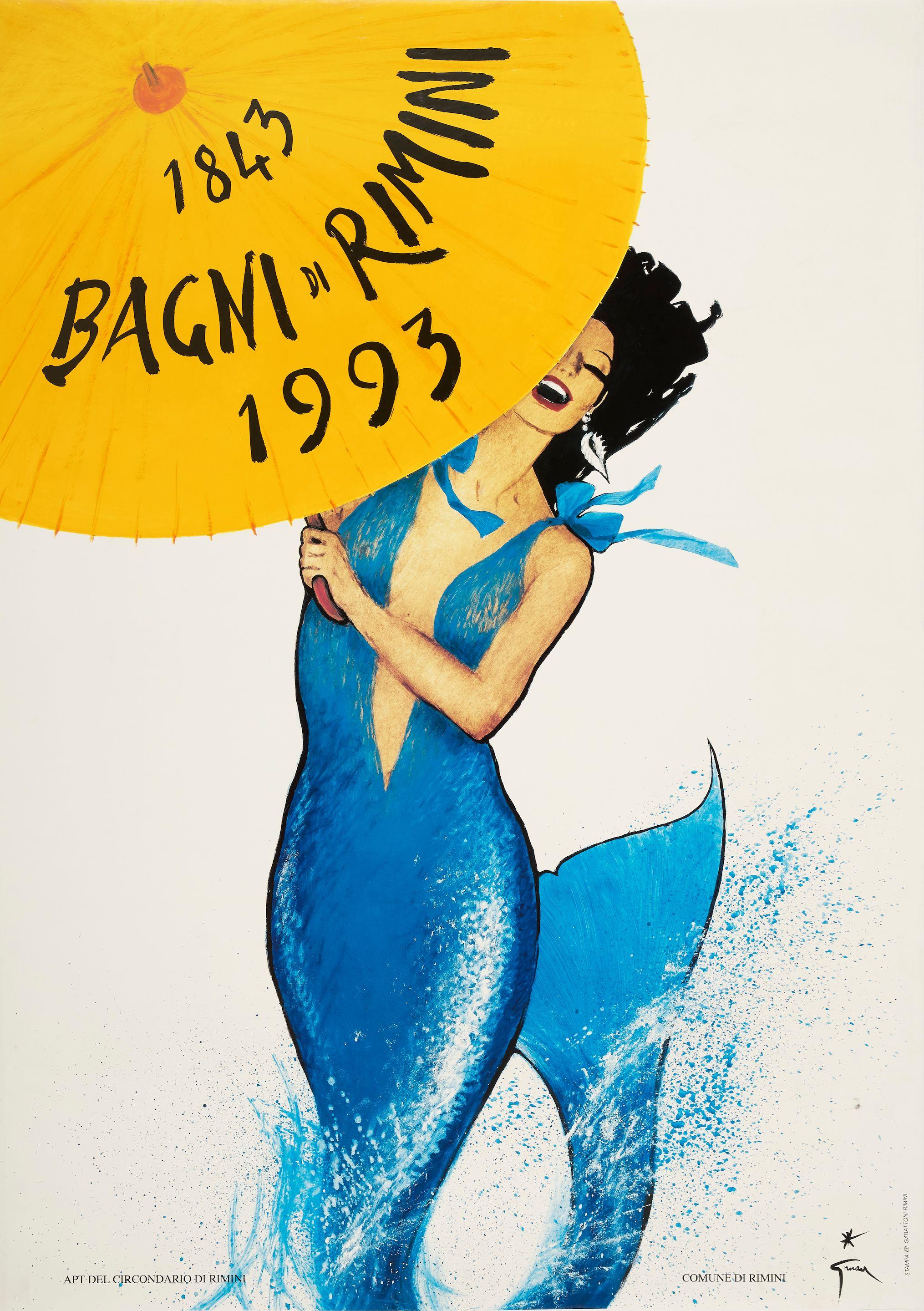 René Gruau - Bagni Di Rimini, 1843 - 1993