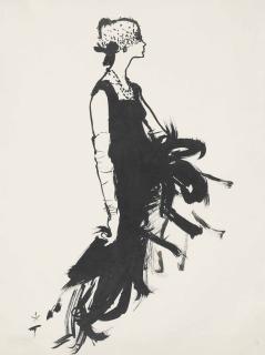 Rene Gruau - Elégante