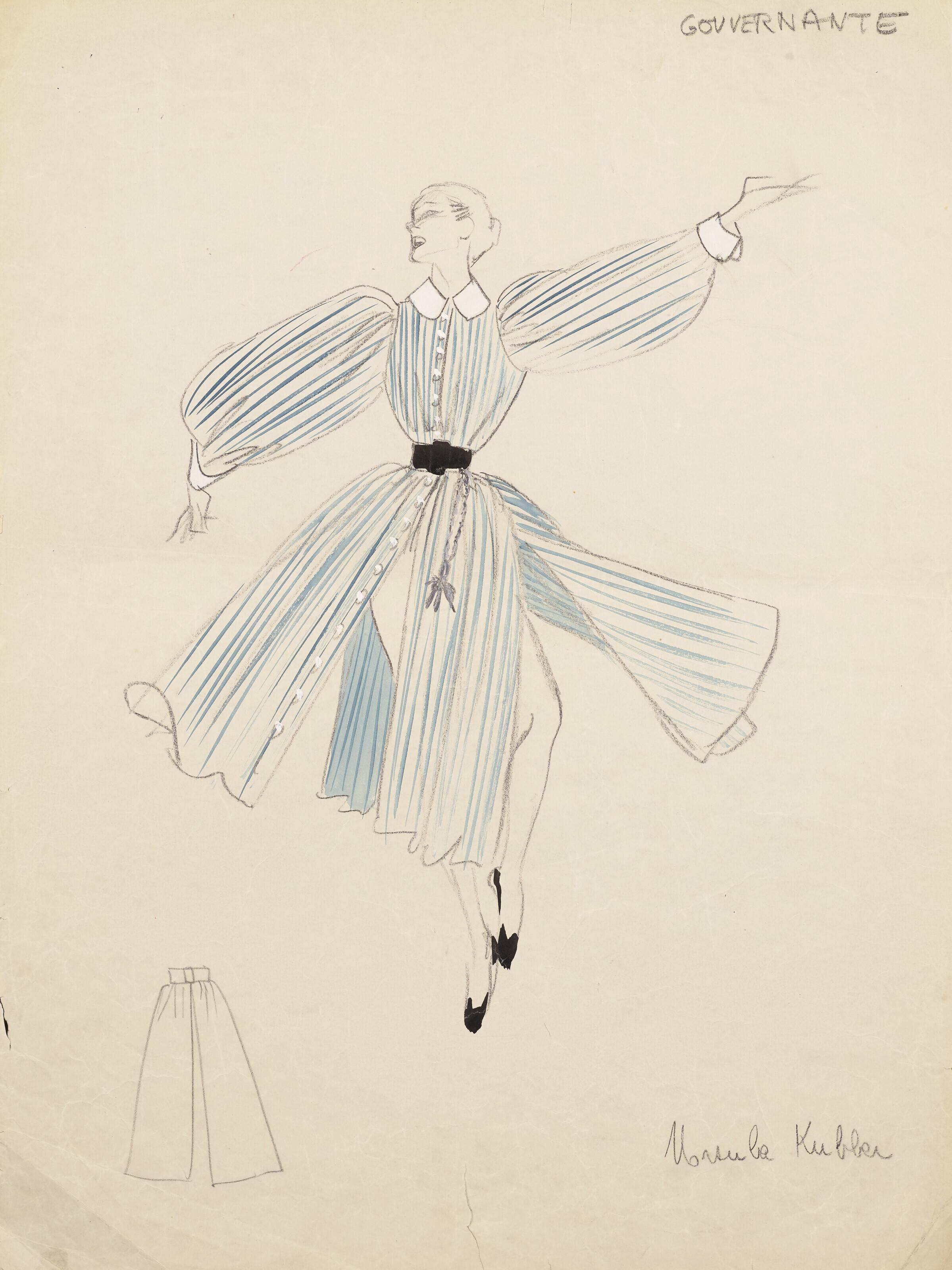 René Gruau - Gouvernante – Ciné Bijou