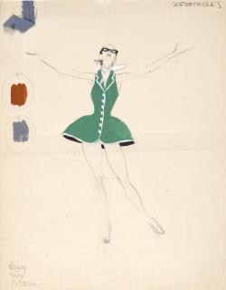 René Gruau - Secrétaires – Ciné Bijou