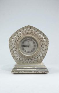 Rene Lalique - Pendule Electrique \'Dahlias\', Le Modele Cree Le 3 Mars 1936