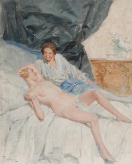 René Lelong - An intimate moment