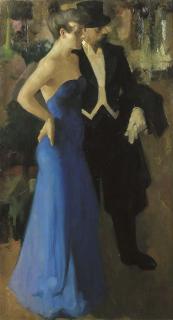 Renè Lelong - Coppia elegante