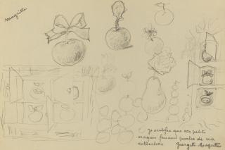 René Magritte - Etude pour \