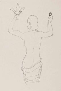 René Magritte - Femme De Dos