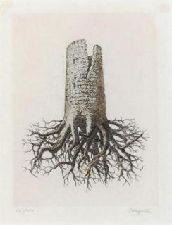 Rene Magritte - La folie almayer, from Lien de paille (Kaplan and Baum 18)