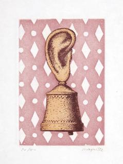 Rene Magritte - La Leçon de Musique, from Signe de Survie au Temps d\'Amour