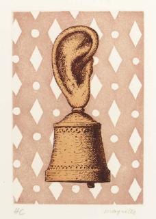 Rene Magritte - La Lecon de Musique (Kaplan & Baum 15C)