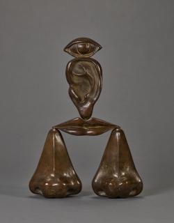 René Magritte - La race blanche