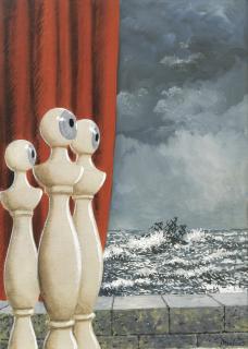 René Magritte - La Traversée Difficile