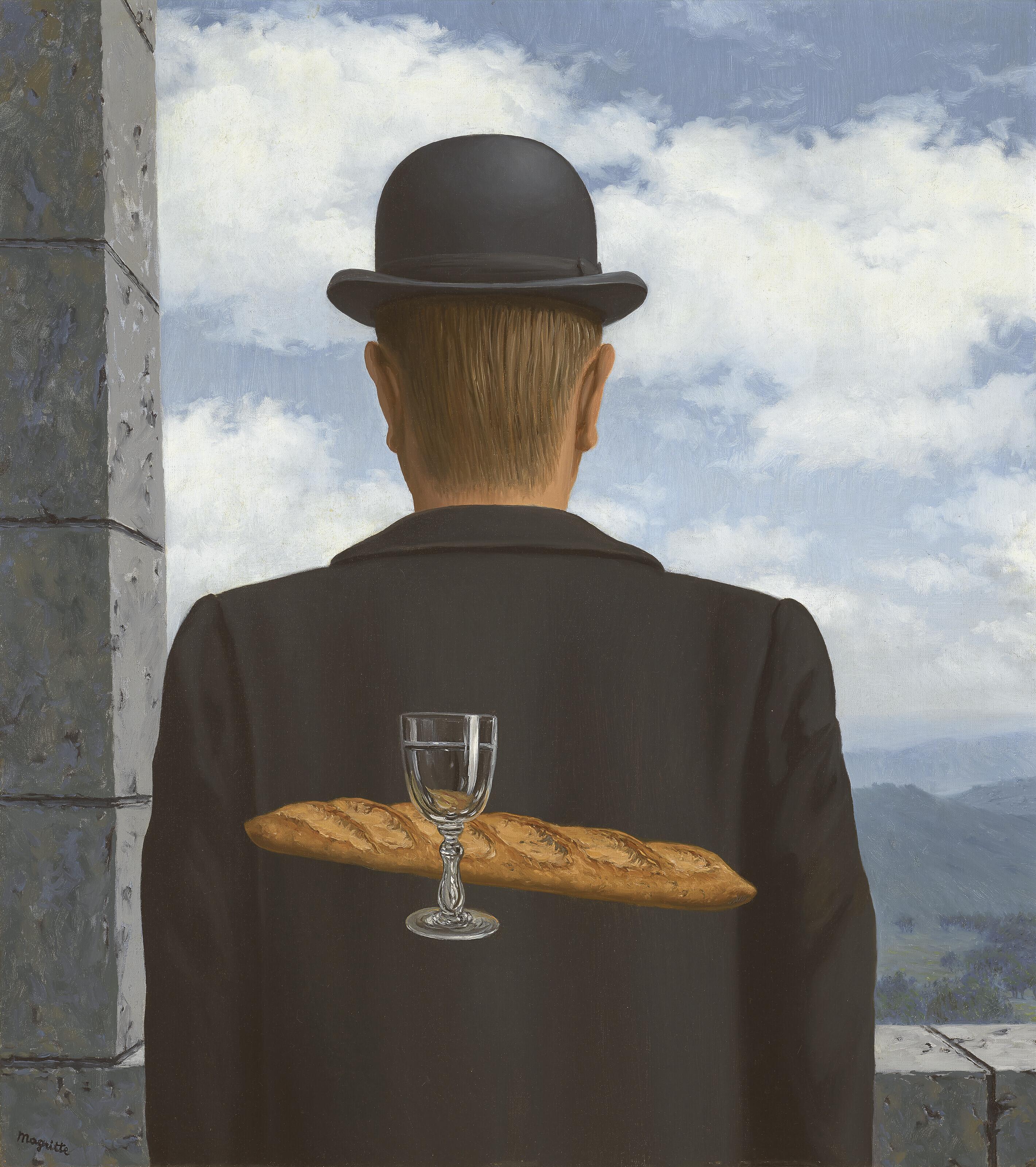 René Magritte - L\'ami intime