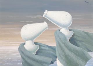 René Magritte - Le colloque sentimental