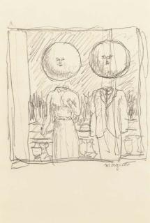 Rene Magritte - Le cornire des désir