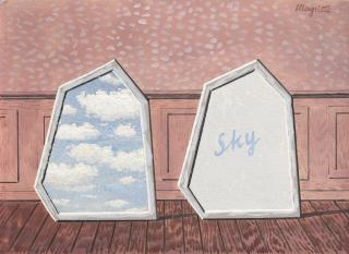 René Magritte - Le Palais de rideaux