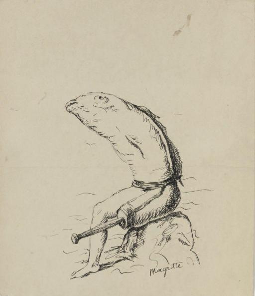 René Magritte - Le poisson