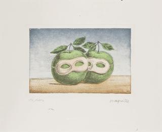 Rene Magritte - Le Pretre Marie Planche Issue De Signe De Survie Au Temps D\'Amour (Kaplan & Baum 13)