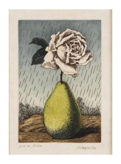 René Magritte - Les moyens d\'existence (Kaplan & Baum 20), 1968