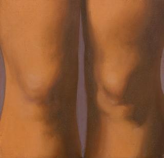 René Magritte - L\'évidence éternelle: genoux