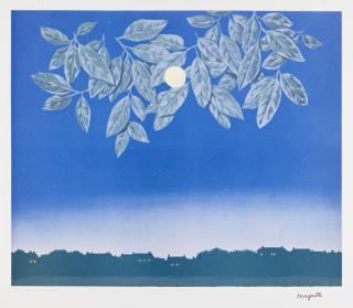 René Magritte - Nach - La page blanche