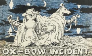 René Magritte - Ox-Bow Incident