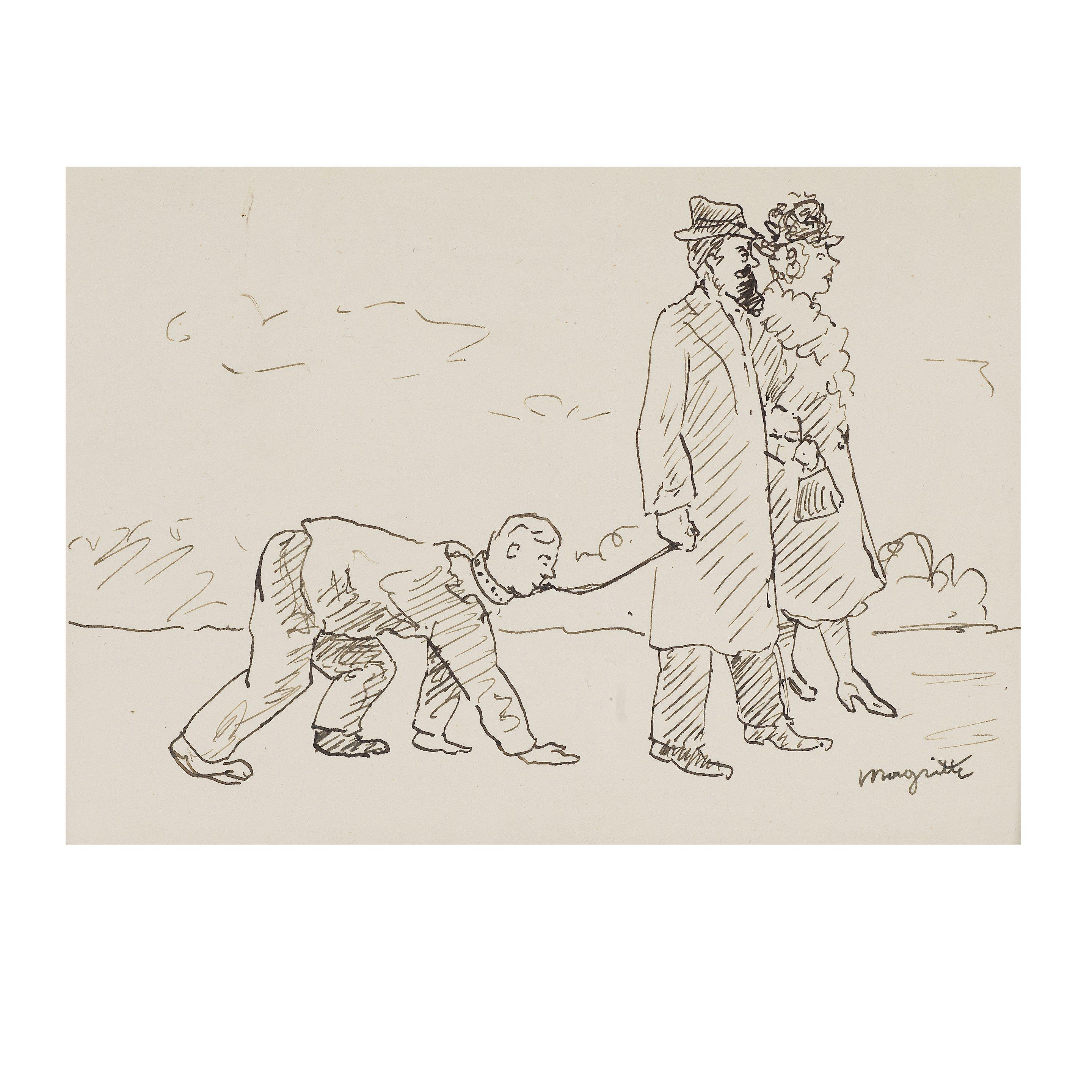 René Magritte - Sans titre