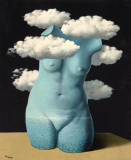 René Magritte - Torse nu dans les nuages