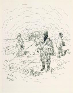 René Magritte - Trois Postillons