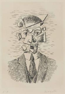 Rene Magritte - Untitled, from Aube à l\'Antipode (K. & B. 8)