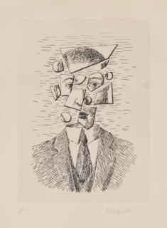 Rene Magritte - Untitled, from Aube à l\'Antipode