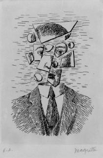 Rene Magritte - Untitled, Plate III from Aube à l\'Antipode (Kaplan and Baum 8)