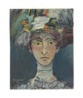 René Portocarrero - Bathsheba