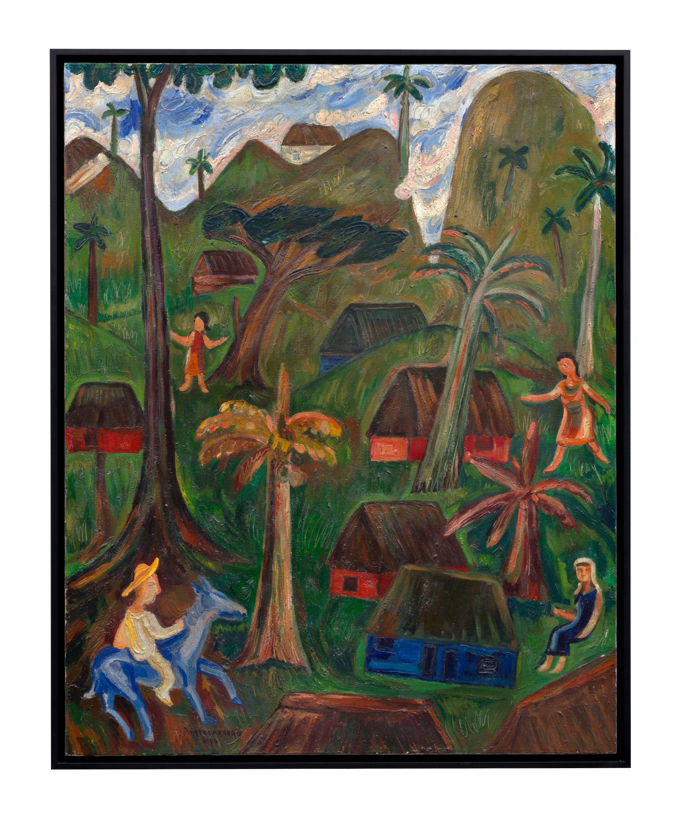 René Portocarrero - Paisaje criollo