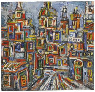 René Portocarrero - Paisaje De La Habana