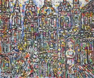 René Portocarrero - Paisaje De La Habana