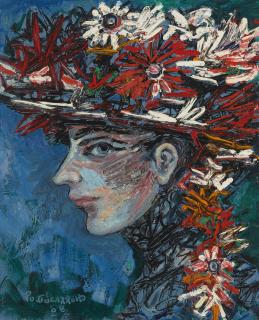 René Portocarrero - Retrato de Flora