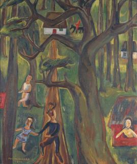 Rene Portocarrero - The Happy Family