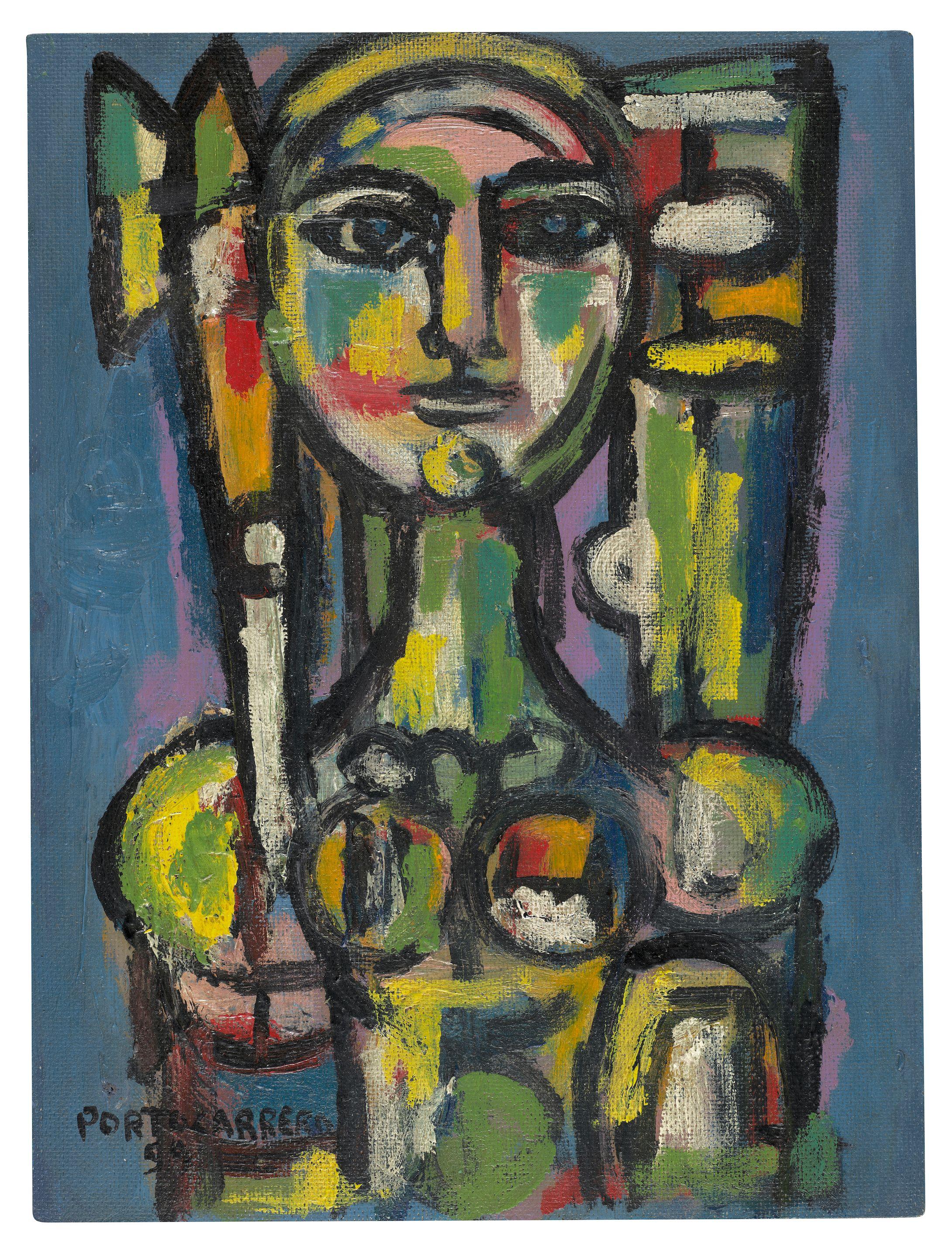 René Portocarrero - Torso de mujer