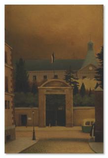 René Rimbert - La Porte entrouverte