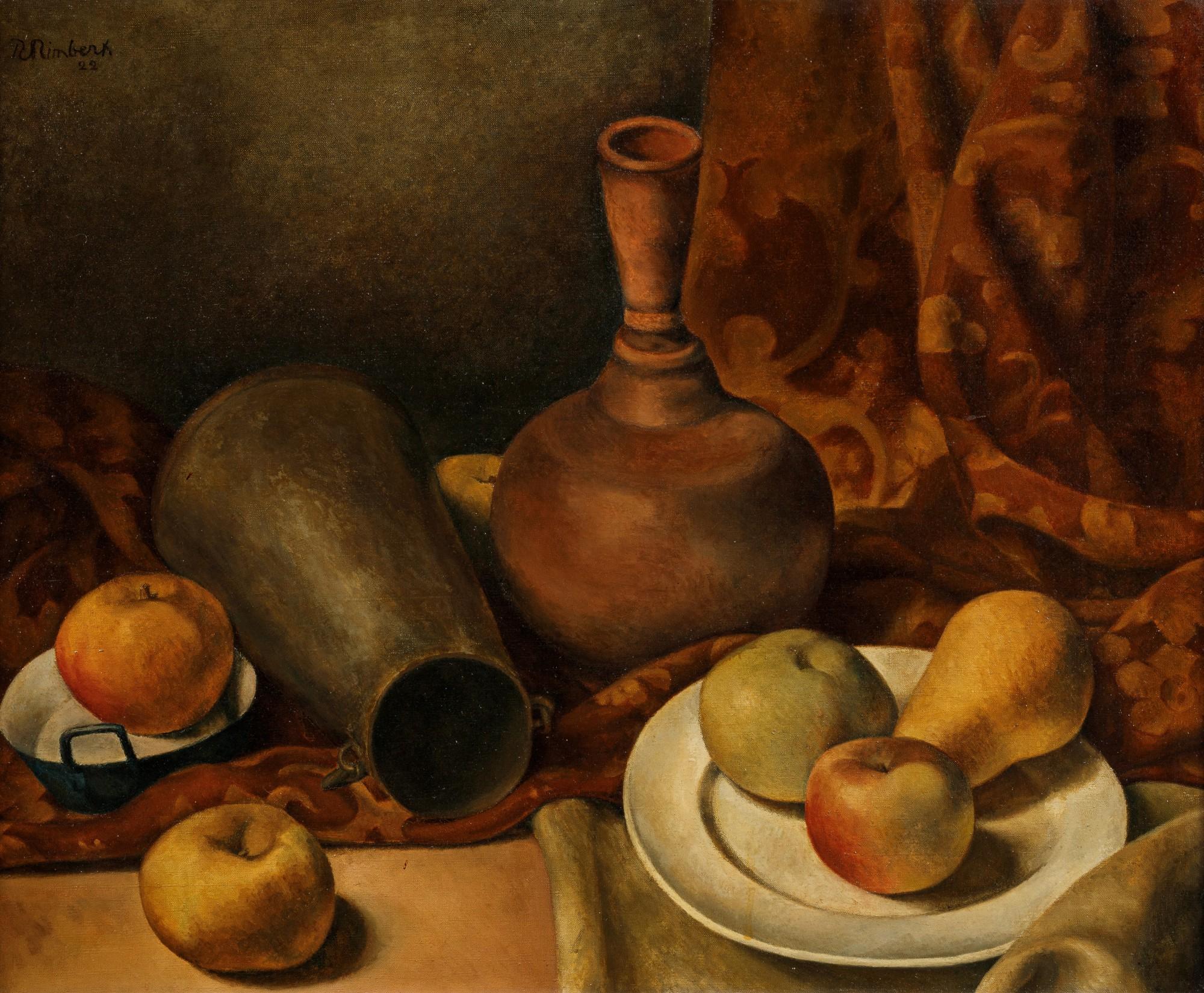 René Rimbert - Nature morte à l\'Alcazaras