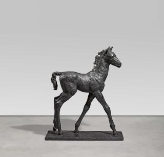 Renée Sintenis - Großes Vollblutfohlen.