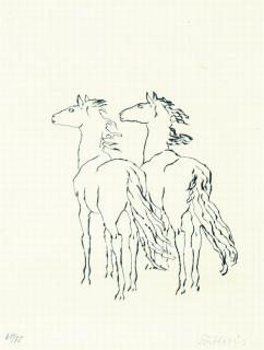 Renée Sintenis - Junge Pferde