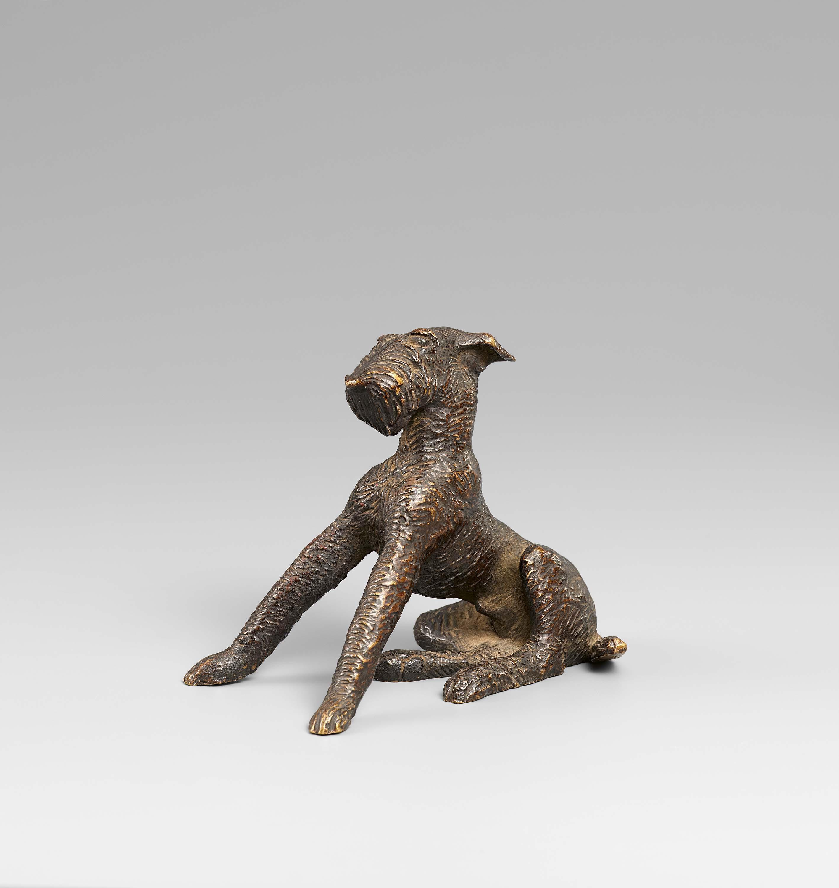 Renée Sintenis - Junger Hund (Sitzender Hund).