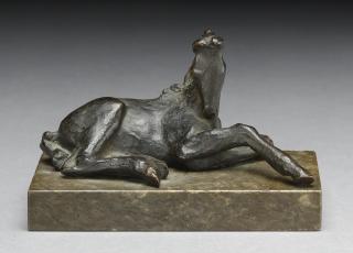 Renée Sintenis - Liegendes Fohlen